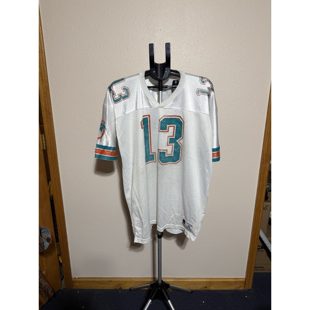 Vintage Champion Dan Marino 13 Miami Dolphins Jersey USA Size 48 XL NFL